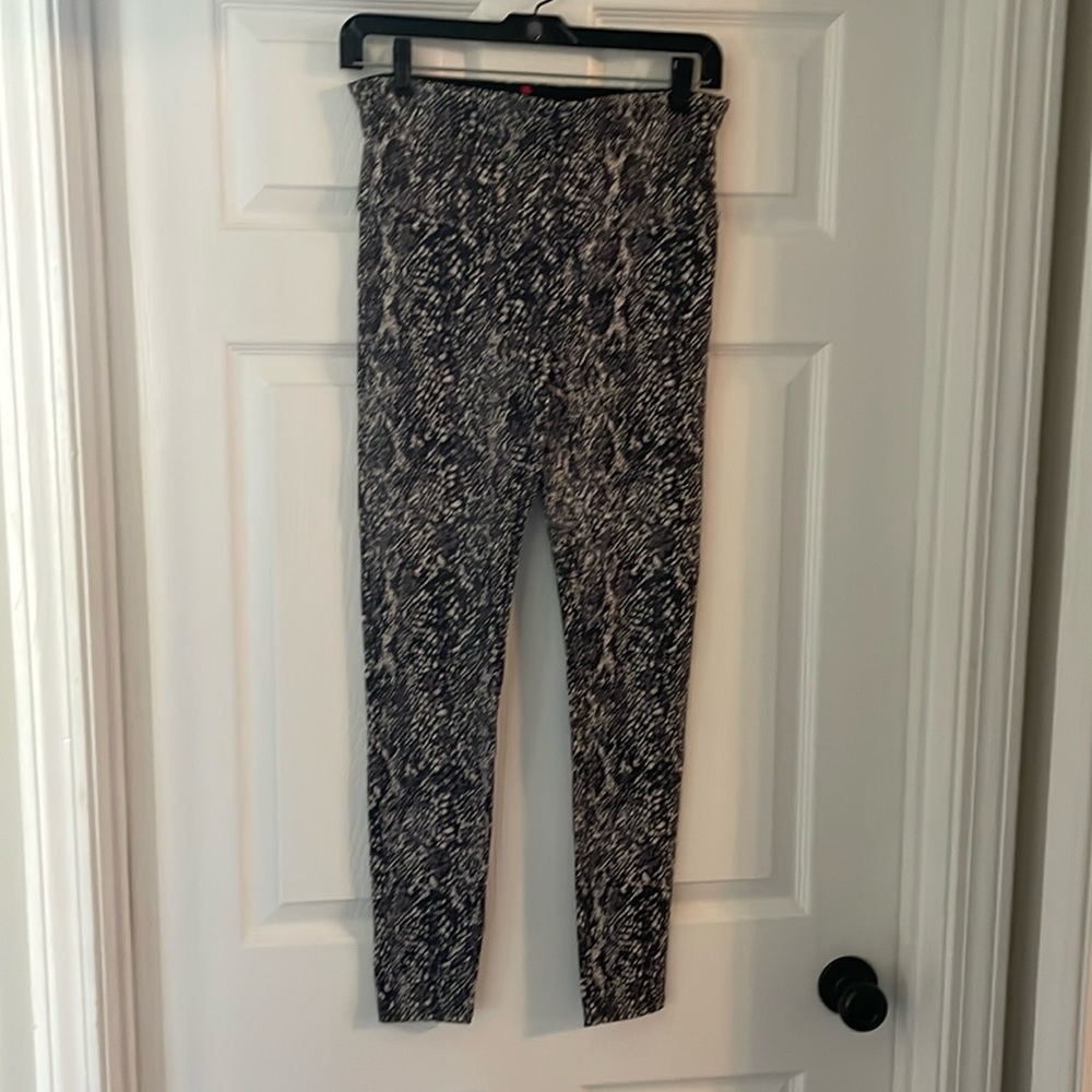 Spanx snake print leggings